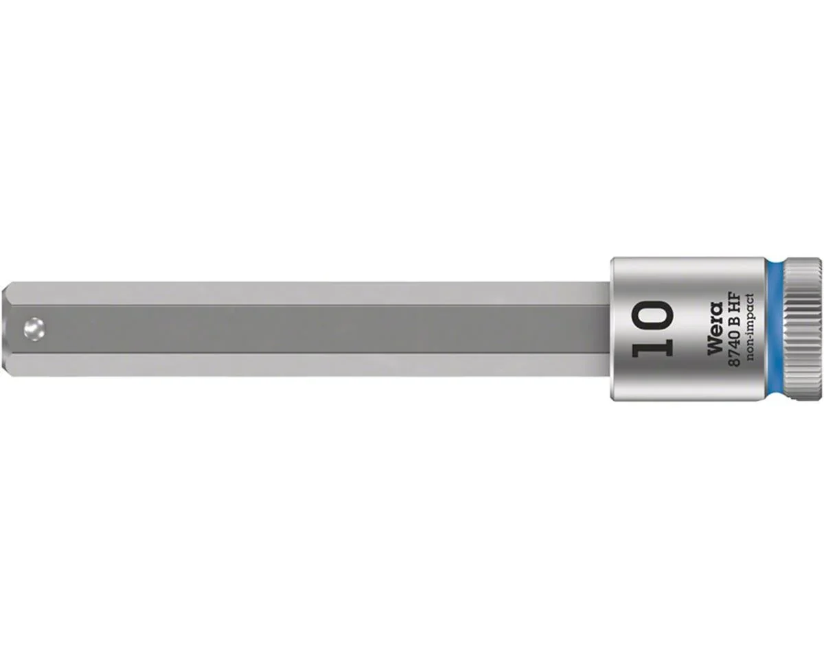 Wera 8740 B HF Bit (3/8" Socket) (100mm) (10mm)